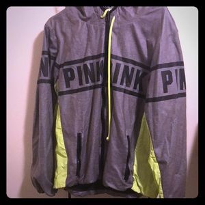 Pink Neon Rain Jacket